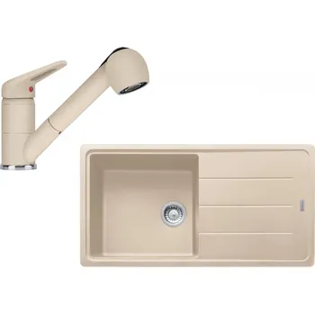 Franke G138 set + dřez BFG 611 + baterie FC 9547, pískový melír