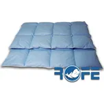 Rofe Péřový přikrývka 135x200 cm - 20% husí peří barva: Modrá