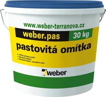 Omítka Weber Saint-Gobain Pas silikát zrnitý 3mm 30kg