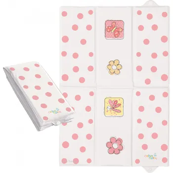 Ceba Baby Cestovní přebalovací podložka 40 x 60 cm, puntíky/korálová