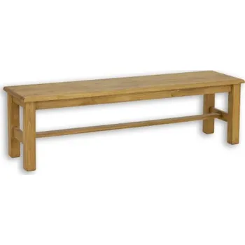 Botník Lavice z masivního dřeva SIL 20 - K15 hnědá borovice