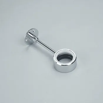 Nábytkové kování držák boční na sloup l=140 - chrom