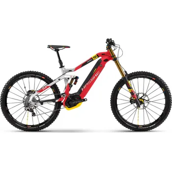 Elektrokolo Haibike Xduro Dwnhll 10.0 stříbrné/červené/matně černé 2018 44 cm