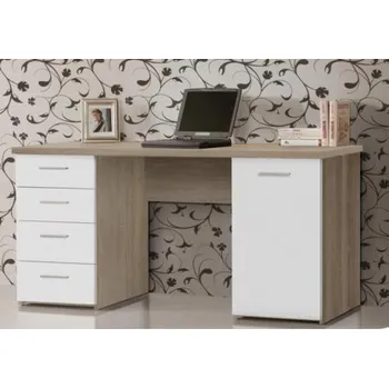 Psací stůl Psací stůl Net 106/926 - dub pískový/bílá
