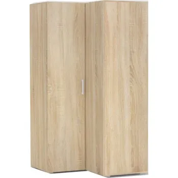 Šatní skříň Rohová šatní skříň REA Venezia 5 - dub bardolino