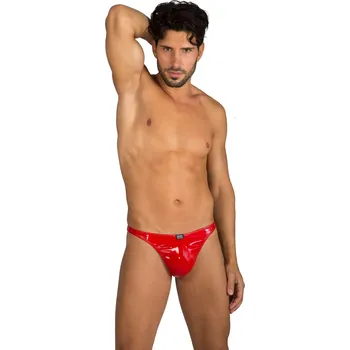 Pánské spodní prádlo Eros Veneziani Pánská lesklá tanga 6845 M/L + Doprava zdarma