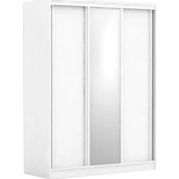 Šatní skříň Třídveřová šatní skříň REA Atlanta 2 - bílá