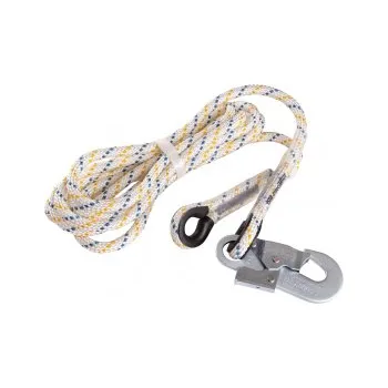 Lano Canis CXS Pomocné lano LP100 s 1 karabinou AZ 002, průměr 10,5 mm, délka 2,5 m 463000100000