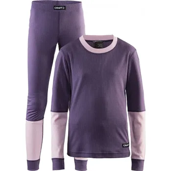 Craft Baselayer set junior fialový