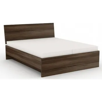 Postel Manželská postel REA Oxana 160x200cm – ořech