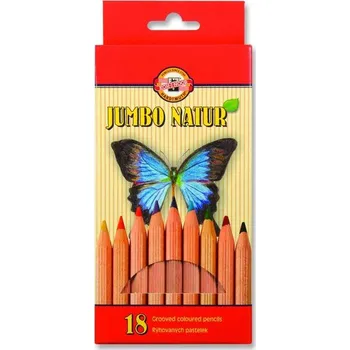 Výtvárné potřeby Koh-i-noor Silné rýhované 2173N 18 ks