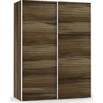 Šatní skříň Vysoká šatní skřín REA Houston up 1 - ořech rockpile