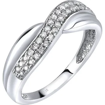 Prsten Stříbrný prsten CHARLOTTE s micro zirkony