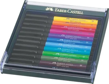 Faber Castell Pitt Artist Pen Brush  Set 12xB
