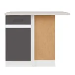 BRW Junona Line DNW/100/82P bílá/šedý…