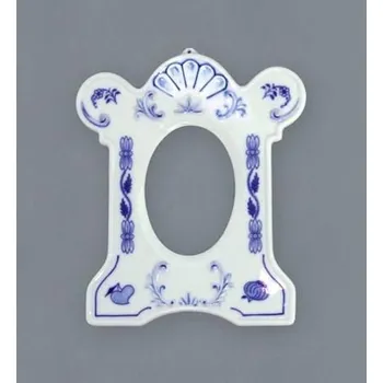 Rám na obraz Český porcelán, a.s., Dubí Rámeček na fotografii/rozměr 9x7 cm, 169 x 143 mm, cibulák, Český porcelán