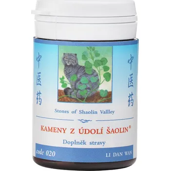 Přírodní produkt TCM Herbs Kameny z údolí Šaolin 100 tbl.