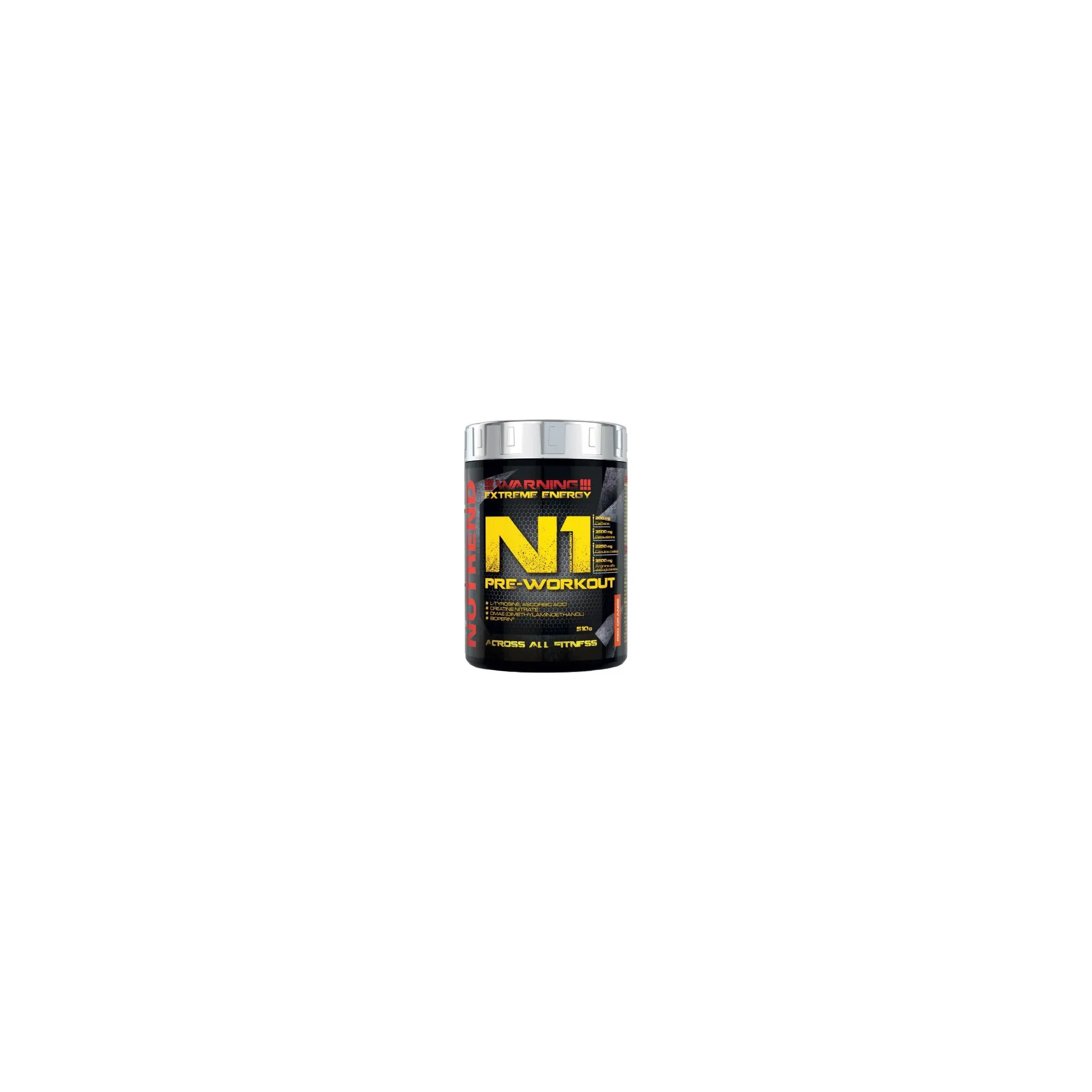 Fotografie 1 - Anabolizér Nutrend N1 Pre-Workout 510 g červený pomeranč