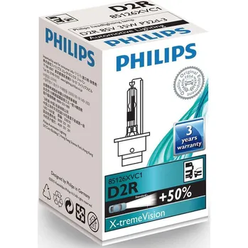 Autožárovka Philips D2R Xtreme Vision 85126XVC1 P32d-3