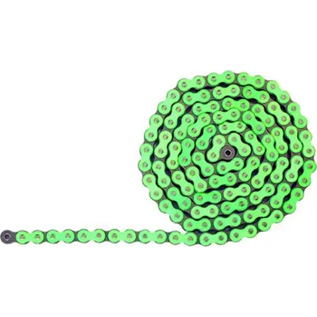 Motodíl Sifam 420 zesílený řetěz 132 článků - fluo zelená
