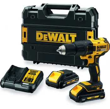 DeWALT DCD777D2T, 2x 3,0 Ah + nabíječka + kufr
