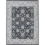 Ručně vázaný kusový koberec Diamond DC-98 JN Black/ivory, 365x550, černobílá, chodba / předsíň, Diamond Carpets India - 1 rok na vrácení + DOPRAVA ZDARMA k Vám i zpět