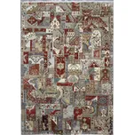 Ručně vázaný kusový koberec Diamond DC-PATCH RED MULTI, 305x425, vícebarevná, chodba / předsíň, Diamond Carpets India - 1 rok na vrácení + DOPRAVA ZDARMA k Vám i zpět