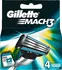 Gillette Mach 3 náhradní hlavice 4 ks