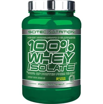 Scitec Nutrition 100% Whey isolate 700 g, banán