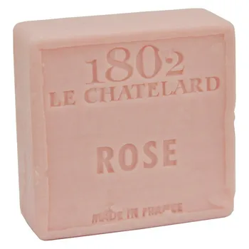 Mýdlo Le Chatelard Růže pevné mýdlo 100 g