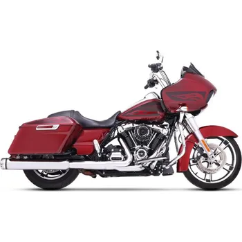 Výfuk pro motocykl Homologované koncovky výfuku RINEHART RACING pro HARLEY DAVIDSON Touring Models 2018-2022 Chrom
