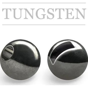 Knápek Kulička wolframová s drážkou Black Nickel