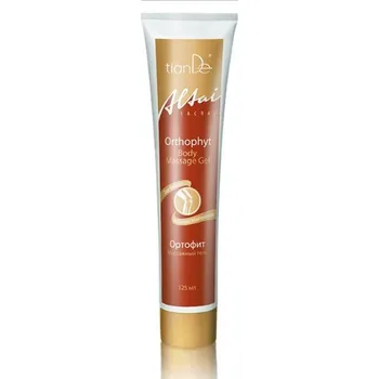 Masážní přípravek tianDe Orthophyt přírodní masážní gel 125 ml