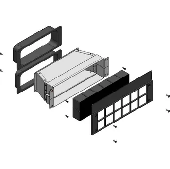 Příslušenství pro digestoř Airforce Plus Afconfracfp soklová recirkulační sada