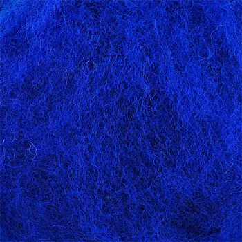Sheep Wool Color Dark Blue