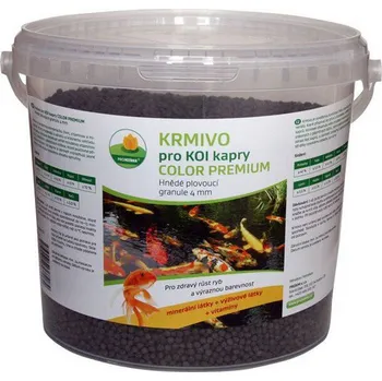 Krmivo pro rybičky Proxim KOI color premium hnědé plovoucí granule 2 l