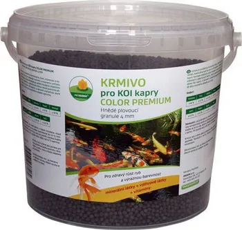 Krmivo pro rybičky Proxim KOI color premium hnědé plovoucí granule 2 l