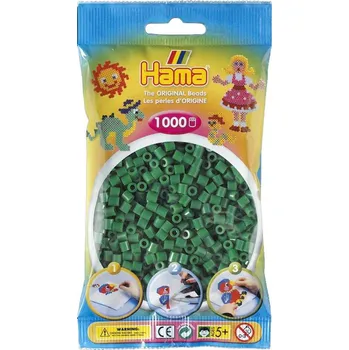 zažehlovací korálek Hama Beads H207-10 Midi zelené 1000 ks