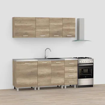 Kuchyňská linka Kuchyňská linka Rea Alfa 180cm - Moderní kuchyňská linka