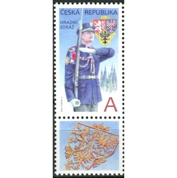 Poštovní známka Česká pošta (2018) č. 1015 **- Česká republika - KD - Hradní stráž "A"