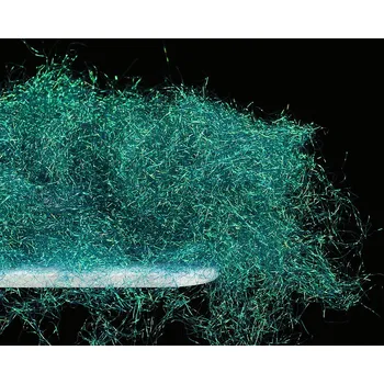 Fine Flash Dubbing Dark Kingfisher Blue