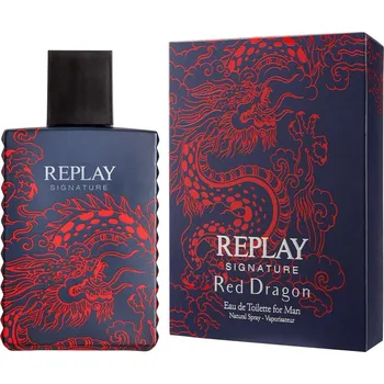 Replay Signature Red Dragon M EDT