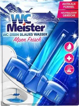 Čisticí prostředek na WC WC Meister barvící závěska do WC Alpen Frisch 45 g