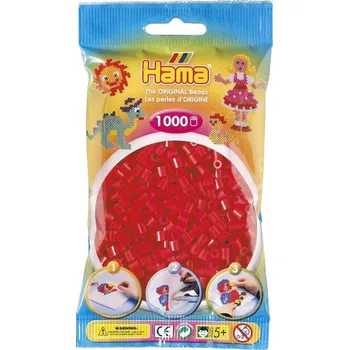 zažehlovací korálek Hama Beads H207-05 Midi červené 1000 ks