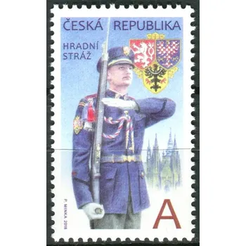 Poštovní známka Česká pošta (2018) č. 1015 **- Česká republika - Hradní stráž "A"
