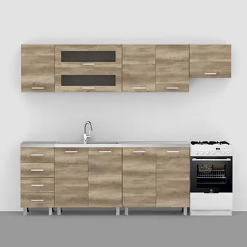 Kuchyňská linka Kuchyňská linka Rea Alfa - Moderní kuchyňská linka