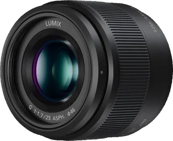 Objektiv Panasonic Lumix G 25 mm f/1.7 ASPH černý