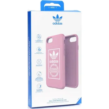 Pouzdro na mobilní telefon Adidas Originals Snap Case Hardcover pro iPhone 7/8 růžové