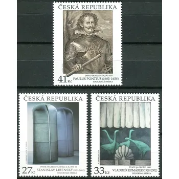 Poštovní známka Česká pošta (2018) MiNr. 1010 - 1012 **- Česká republika - Umění 2018