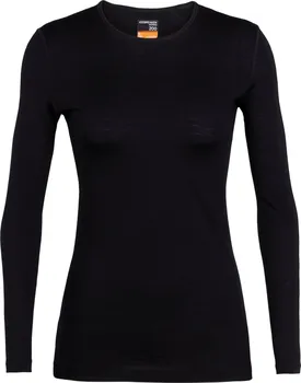 dámské tričko Icebreaker Women 200 Oasis LS Crewe černé